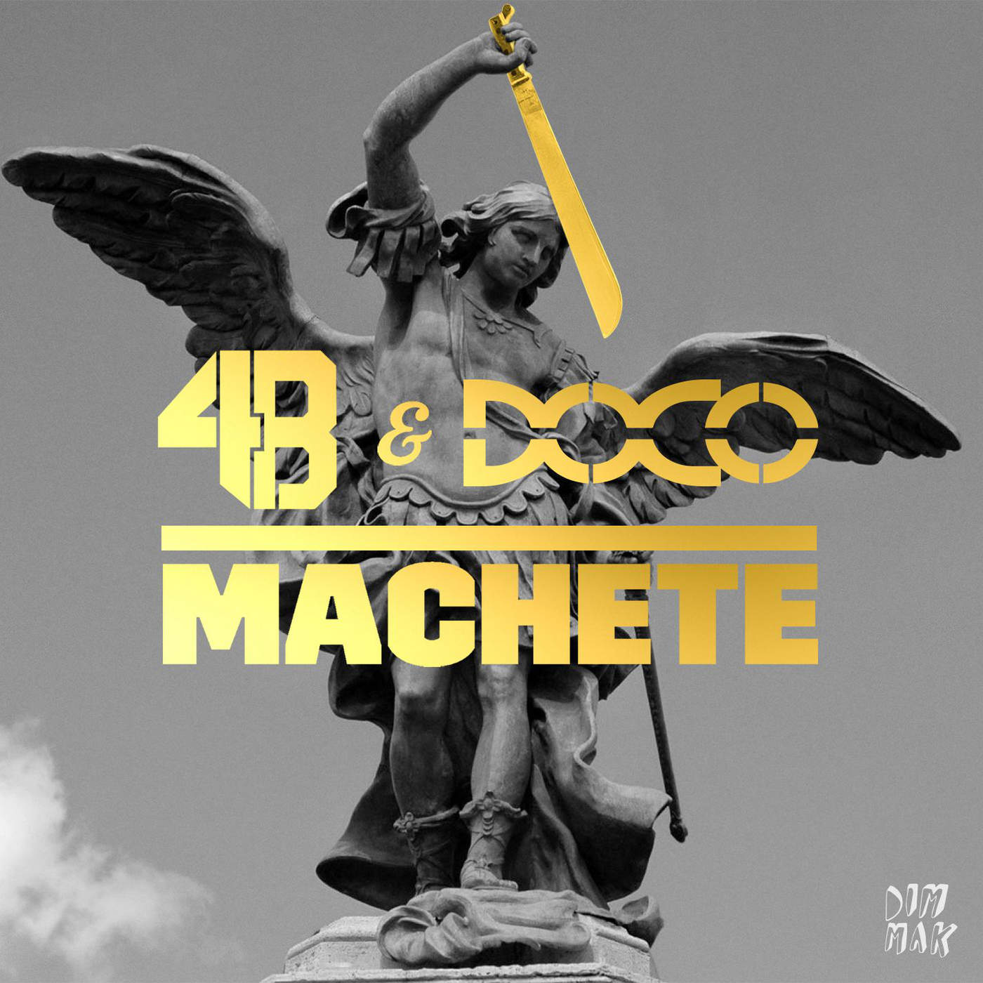 4B & DOCO Machete Album Cover Art